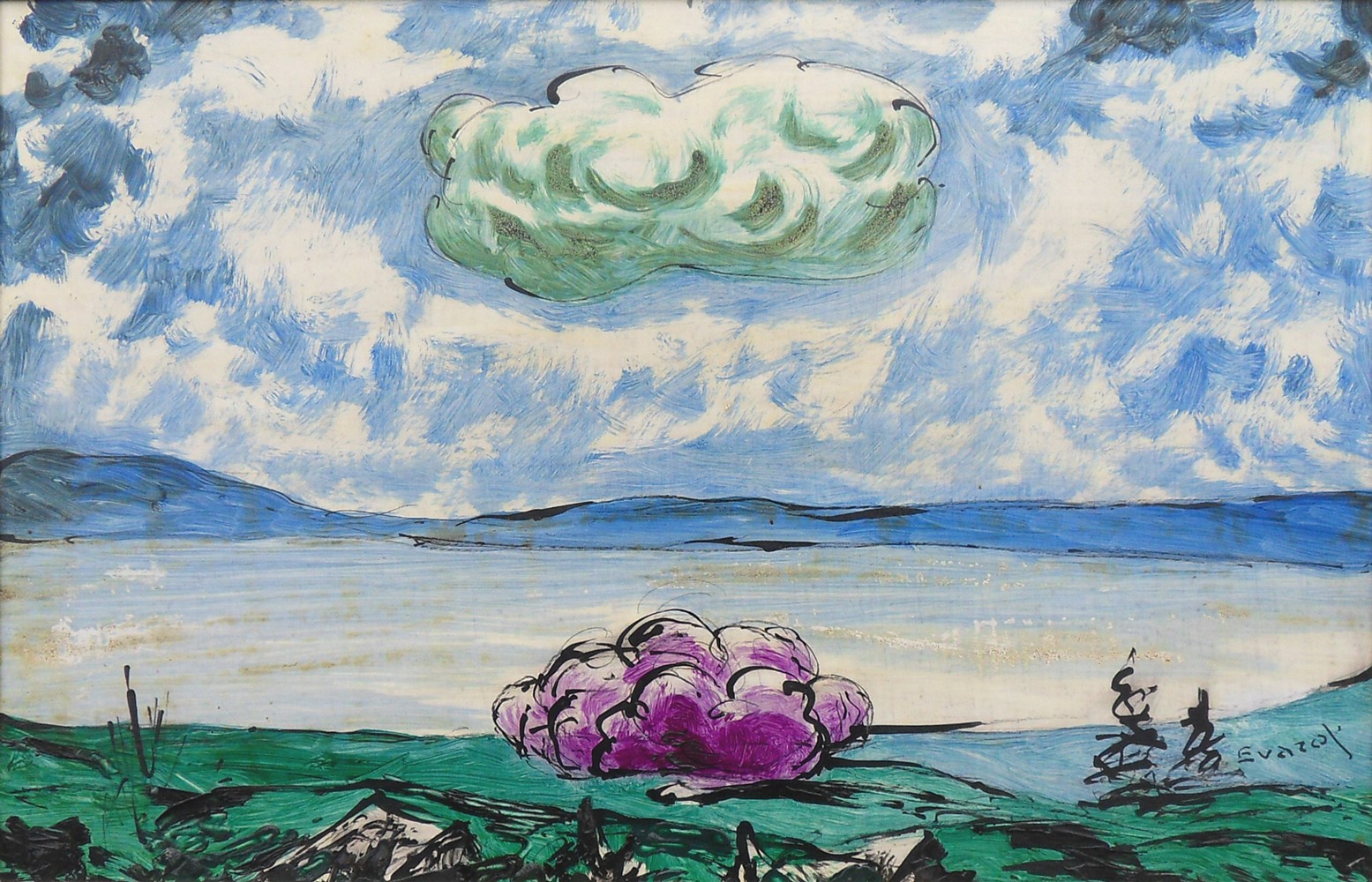 andre-evard-vue-depuis-montezillon-26-40cm-1943-1957