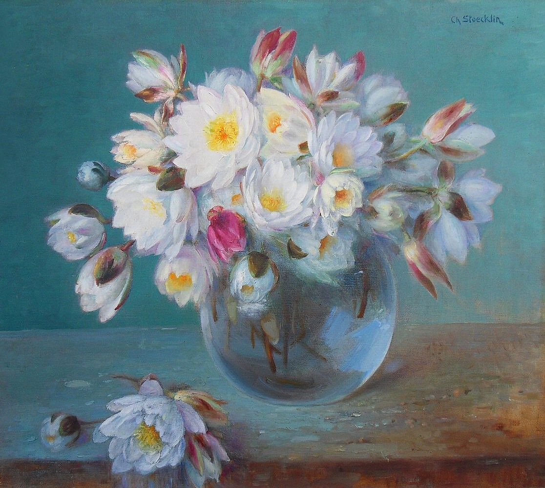 CHARLES-STOEKLIN-fleurs-et-vase-61-73cm