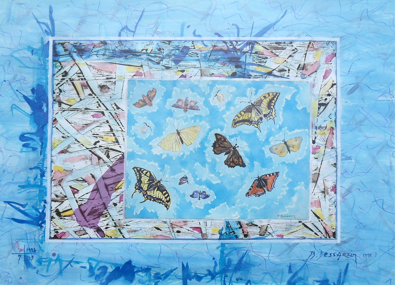 JEAN-DANIEL-DESSARZIN-papillons-50-70cm-1994