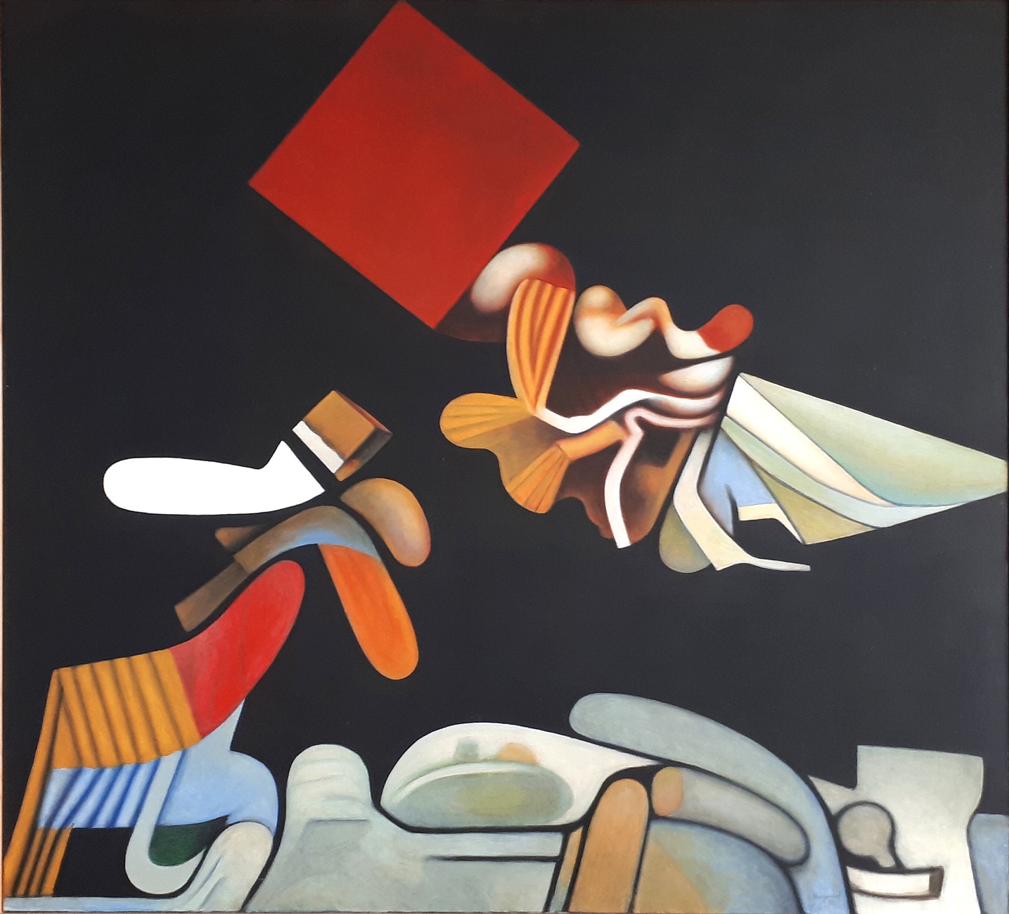 gerard bregnard carre rouge 120 130 1989