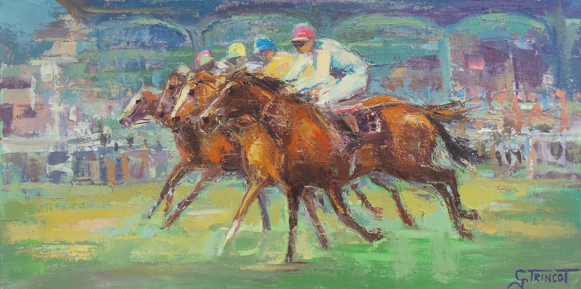 georges trincot quelle arrivee 40cm 80cm 1990