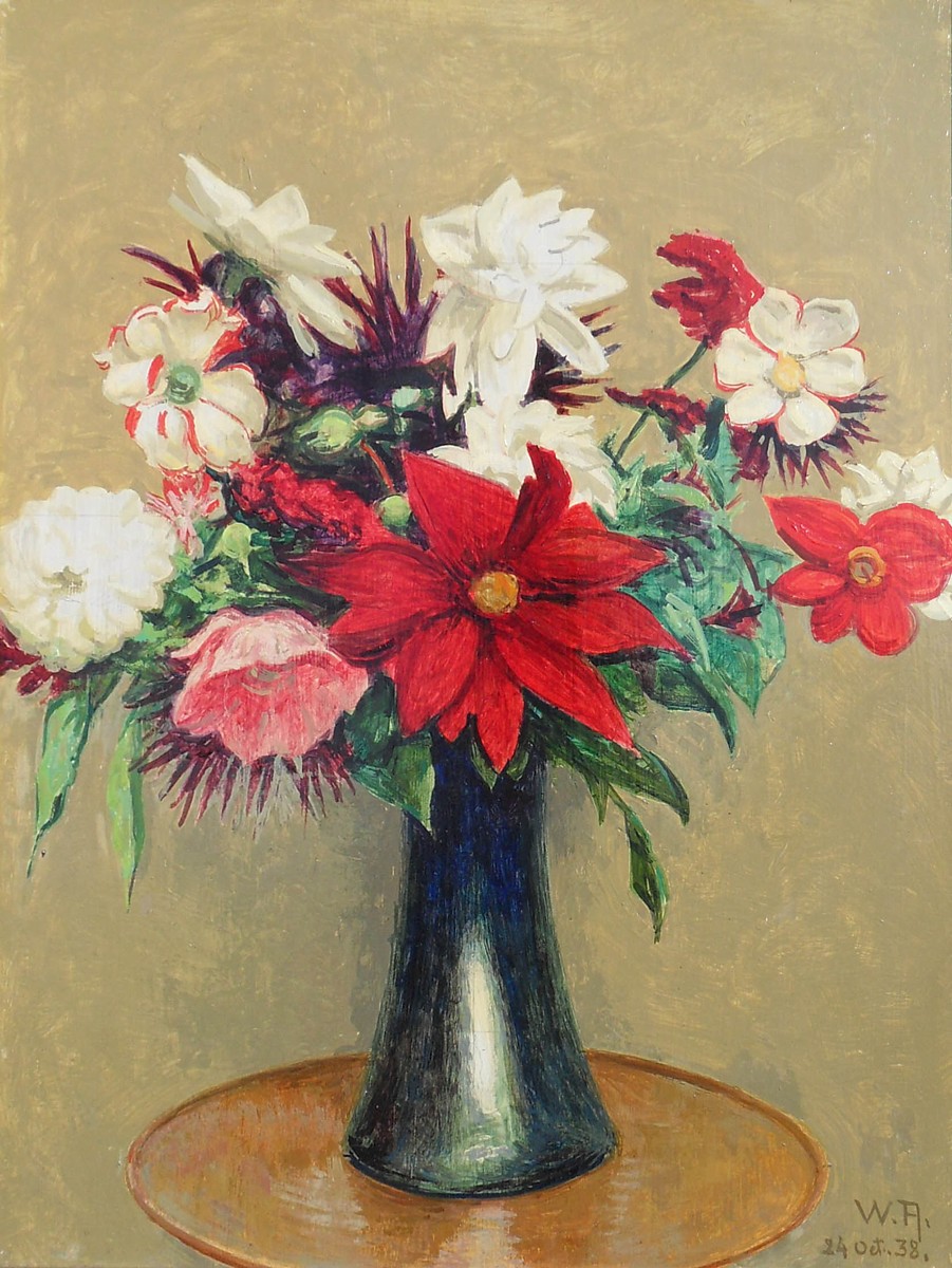 w rothlisberger dahlias 60 47cm 1938