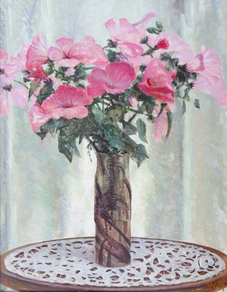 william rothlisberger lavateres dans vase galle 61 47cm 1938