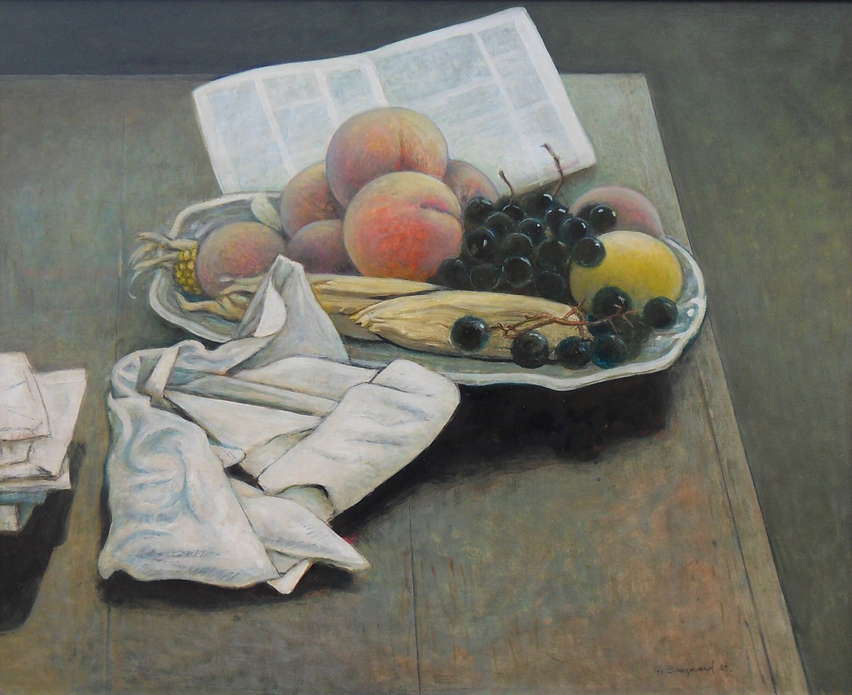 GERARD-BREGNARD-le-journal-50-60cm-1981