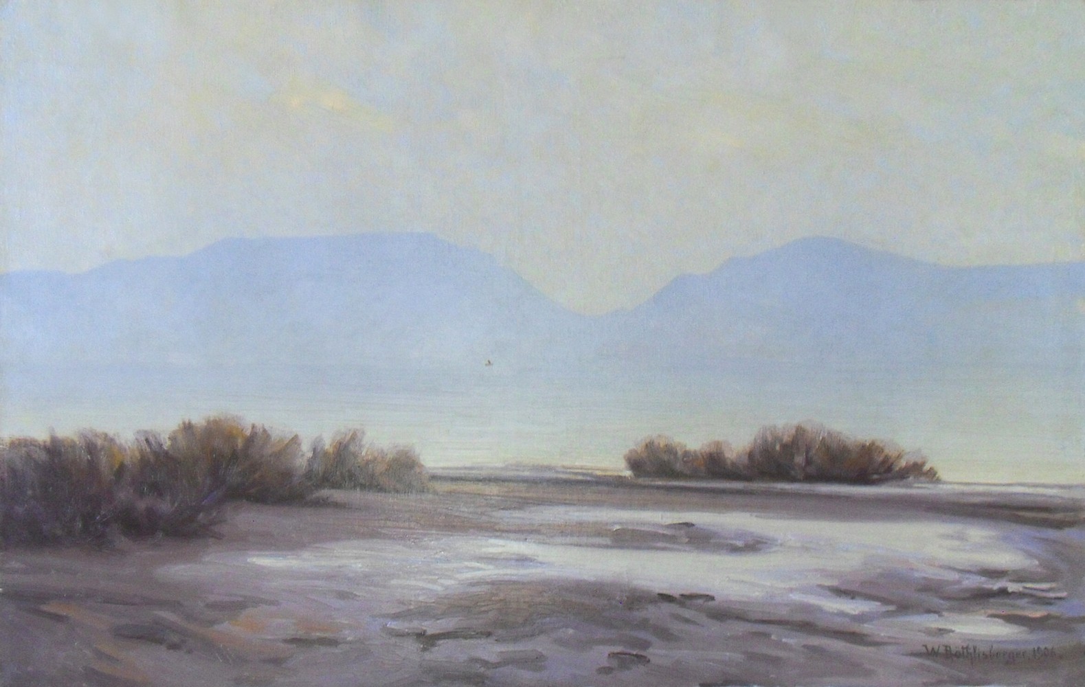 william rothlisberger lac neuchatel 70cm 120cm 1906