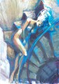 Florian-zbinden-nu-et-escalier-70-50cm-2021