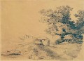 dessin-anonyme-19eme-le-dolmen-16-22cm