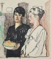 edmond-bille-deux-femmes-53-49cm