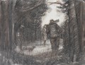 guy-lamy-fusain-jour-de-chasse
