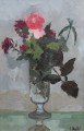 j-chaillot-fleurs-rouge-huile-sur-carton