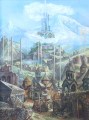 peintre-russe-eglises-78-58cm