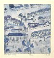 rene-blochlinger-village-14-14cm-1986