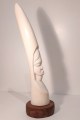 statuette-africaine-en-ivoire-31cm-profil