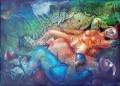 szabo-personnages-orange-et-bleu-37-26cm