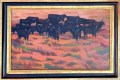 tableau-dhenry-wanner-les-taureaux