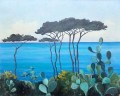 theodor-streit-bord-de-mer-40cm-50cm-1965