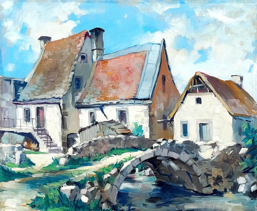 Roger Allain, artiste peintre français